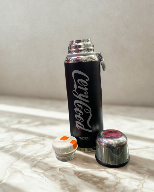 "Very Good Stainless Steel Thermal Bottle – Black"