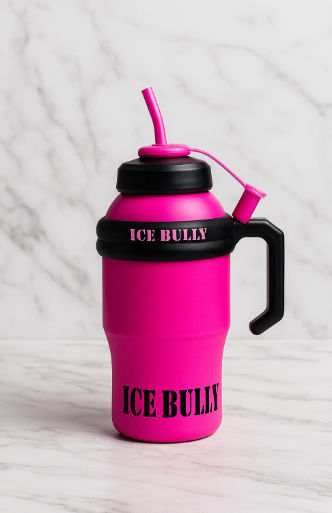 ICE BULLY 1.5L Premium Gym & Travel Water Bottle – Pink Edition