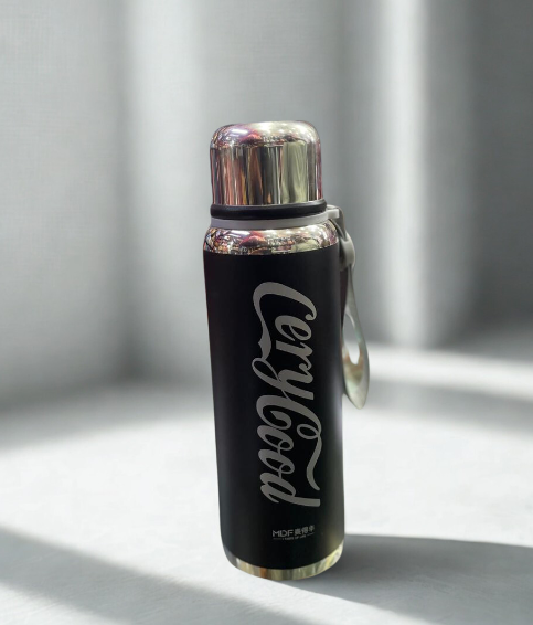 "Very Good Stainless Steel Thermal Bottle – Black"