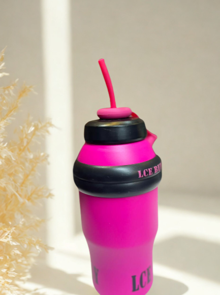 ICE BULLY 1.5L Premium Gym & Travel Water Bottle – Pink Edition