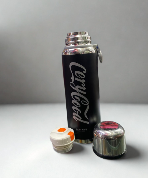 "Very Good Stainless Steel Thermal Bottle – Black"